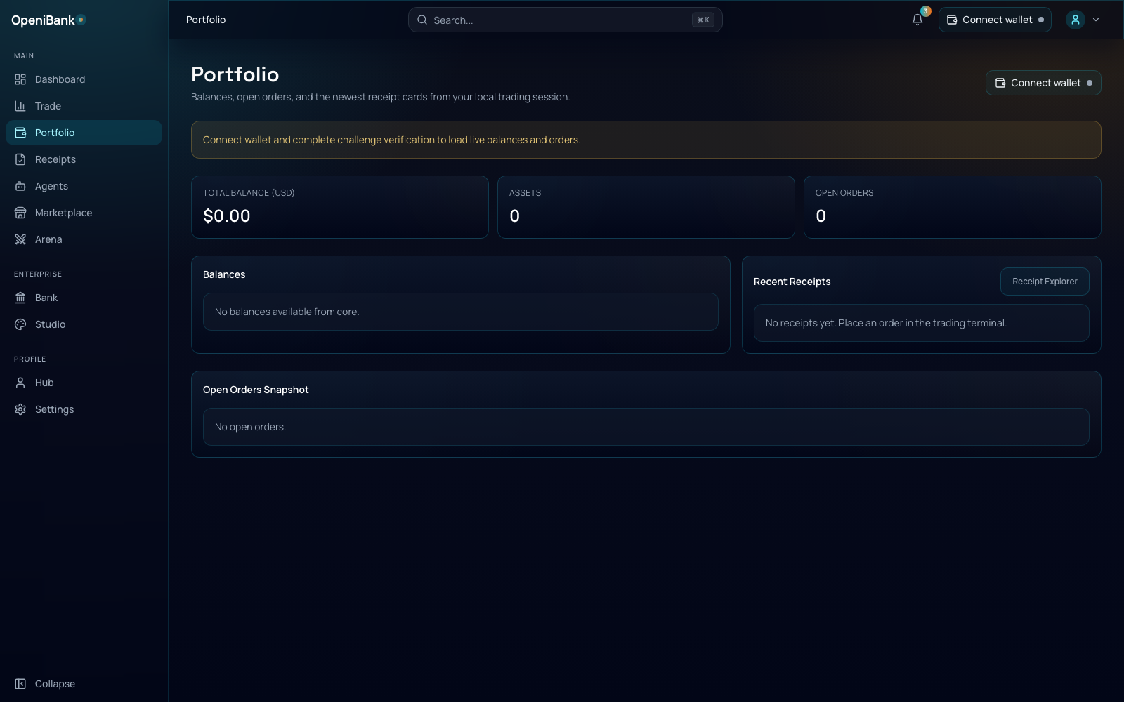 Portfolio screenshot